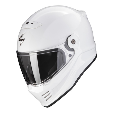 Kask integralny SCORPION COVERT FX SOLID WHITE biały