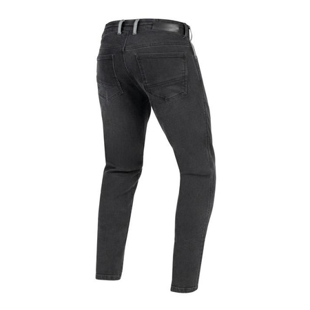 Jeansy motocyklowe REBELHORN NOMAD TAPERED FIT WASHED BLACK czarny
