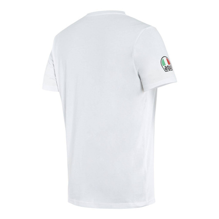 Koszulka T-shirt DAINESE RACING SERVICE WHITE biały