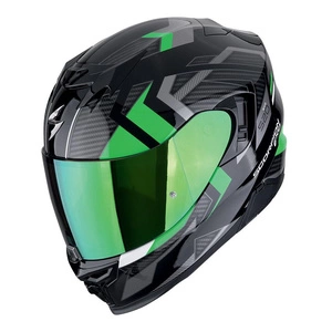 Kask integralny SCORPION EXO-520 EVO AIR SENSUS BLACK/GREEN czarny zielony