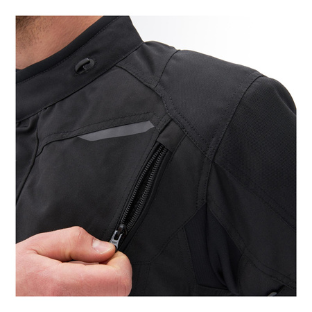 Kurtka tekstylna REBELHORN SCOUT BLACK czarny