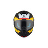 Kask integralny MT TARGO S KAY B3 MATT czarny żółty biały