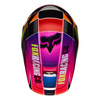 Kask cross dziecięcy FOX JUNIOR V1 YORR MULTI różowy czerwony fluo żółty fluo biały czarny niebieski