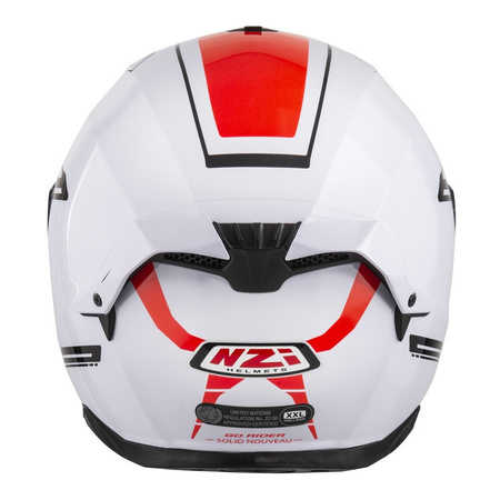 Kask integralny NZI GO RIDER STREAM DUO SOLID WHITE biały