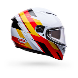 Kask integralny BELL LITHIUM ECE6 NOVA WHITE RED biały czerwony