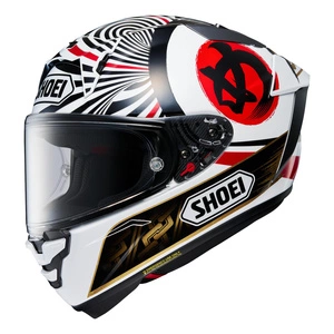 Kask integralny SHOEI X-SPR PRO MARQUEZ MOTEGI 4 TC-1 biały czarny czerwony złoty