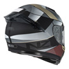 Kask integralny NZI EURUS 4 STREAM VANGUARD BLACK SAND RED TINTED MATT czarny beżowy czerwony
