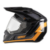 Kask cross z goglami LEATT ADV 7.5 BLACK/ORANGE czarny pomarańczowy
