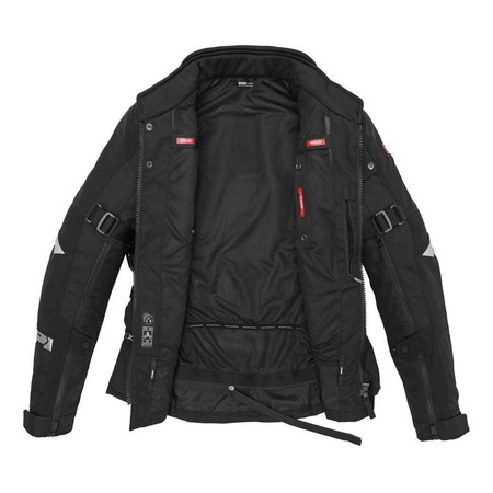Kurtka tekstylna SPIDI ALLROAD BLACK czarny