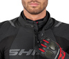 Kurtka tekstylna SHIMA SOLID 2.0 RED czarny czerwony