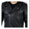 Kurtka skórzana OZONE RAMONES MODERN MATT BLACK czarny