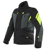 Kurtka tekstylna DAINESE CARVE MASTER 3 GORE-TEX BLACK/YELLOW czarny szary żółty fluo
