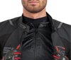 Kurtka tekstylna SHIMA SOLID 2.0 RED czarny czerwony