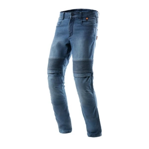 Jeansy motocyklowe REBELHORN REVOLT MONOLAYER WASHED BLUE niebieski