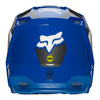 Kask cross FOX V1 REVN BLUE niebieski biały czarny