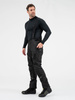 Spodnie tekstylne SHIMA RUNNER BLACK czarny