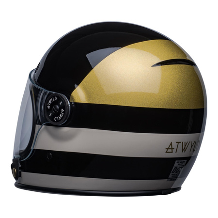 Kask integralny BELL BULLITT ATWLYD BLACK/GOLD czarny złoty biały