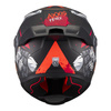 Kask integralny AXXIS FENIX HOPLITA B5 MATT czarny czerwony żółty