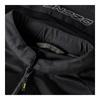 Kurtka tekstylna OZONE DART BLACK/FLO YELLOW czarny żółty fluo