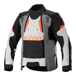 Kurtka tekstylna ALPINESTARS HALO DRYSTAR GREY/ICE/BLACK szary czarny