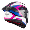 Kask integralny AXXIS FENIX TURBULENCE B8 GLOSS niebieski różowy czarny biały
