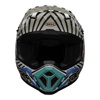 Kask cross BELL MX-9 MIPS TAGGER CHECK ME OUT GLOSS WHITE/BLACK biały czarny mat czerwony fluo niebieski zielony