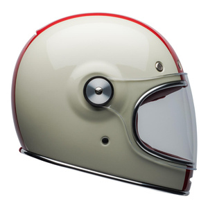 Kask integralny BELL BULLITT COMMAND VINTAGE WHITE/OXBLOOD/BLUE biały czerwony niebieski