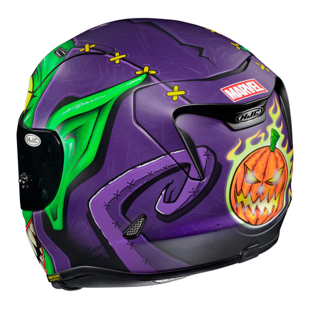 Kask integralny HJC RPHA 11 GREEN GOBLIN MARVEL GREEN/PURPLE zielony fioletowy biały czerwony czarny żółty