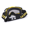 Gogle motocyklowe IMX DUST YELLOW/BLACK MATT SZYBA DARK SMOKE + CLEAR żółty czarny mat