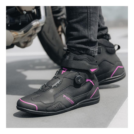 Buty krótkie damskie REBELHORN SPARK II LADY BLACK/PINK czarny różowy