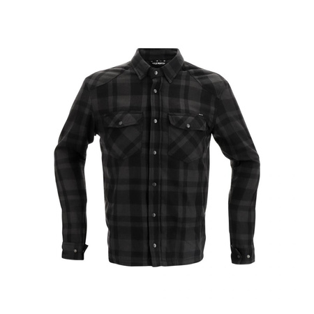 Koszula motocyklowa RICHA FOREST BLACK/DARK GREY czarny szary