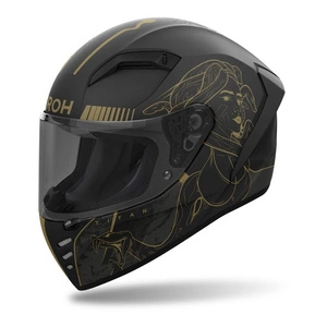 Kask integralny AIROH CONNOR TITAN MATT czarny złoty