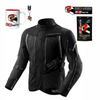 Kurtka tekstylna REBELHORN HARDY 3.0 BLACK czarny