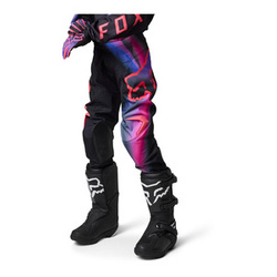 Spodnie cross dziecięce FOX JUNIOR GIRLS 180 TOXSYK BLACK/PINK czarny różowy fioletowy