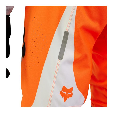 Spodnie cross FOX FLEXAIR MAGNETIC FLUO ORANGE pomarańczowy fluo