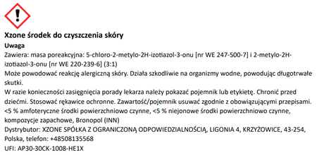 Zestaw do czyszczenia i konserwacji odzieży skórzanej XZONE NORMAL Z JONAMI WOMAN + SZCZOTKA 350ml
