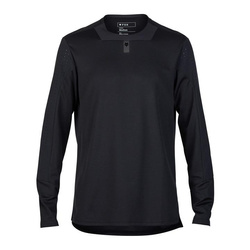 Koszulka rowerowa FOX DEFEND Z DŁUGIM RĘKAWEM BLACK czarny