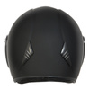 Kask otwarty OZONE HY818 BLACK MATT czarny mat