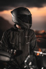 Kask szczękowy MT ATOM 2 SV PURE BLACK MATT czarny mat