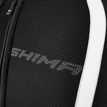 Kurtka tekstylna SHIMA MESH PRO 2.0 BLACK/WHITE czarny biały