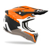 Kask cross AIROH STRYCKER SKIN ORANGE MATT pomarańczowy szary czarny