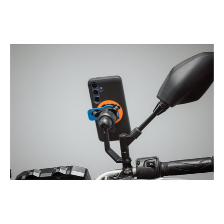 Podstawa QUAD LOCK pod lusterko do skuterów i motocykli czarny