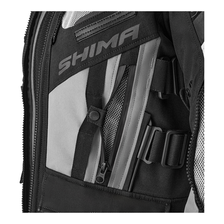 Kurtka tekstylna damska SHIMA TRACKER LADY LIGHT GREY szary