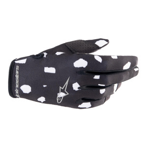 Rękawice cross ALPINESTARS RADAR BLACK/WHITE czarny biały