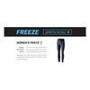 Spodnie termoaktywne damskie REBELHORN FREEZE LADY GREY/BLACK szary czarny