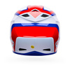 Kask cross BELL MX-10 MIPS DYNO RED WHITE biały czerwony niebieski