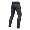Jeansy motocyklowe OZONE RUSTY WAXED BLACK czarny