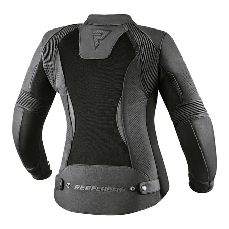 Kurtka skórzana damska REBELHORN ROCKET LADY BLACK czarny