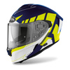 Kask integralny AIROH SPARK RISE BLUE/YELLOW MATT niebieski żółty biały