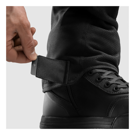Spodnie tekstylne REBELHORN HIFLOW V SHORT BLACK czarny